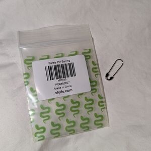Safety Pin Earring